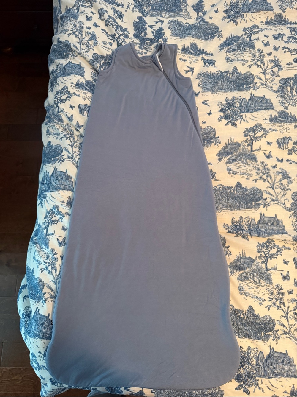 Kyte BABY Blue Convertible Sleep Sack - Soft Knit